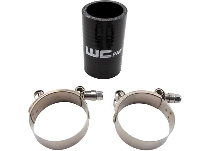 Wehrli Custom Fab & Diesel - 1.75 In Idx3.5 In Long Silicone Boot & Clamp Kit - WCF207-114
