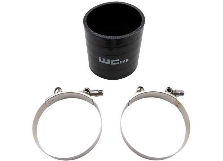 Wehrli Custom Fab & Diesel - 3.5 In Idx4 In Long Silicone Boot & Clamp Kit - WCF207-111