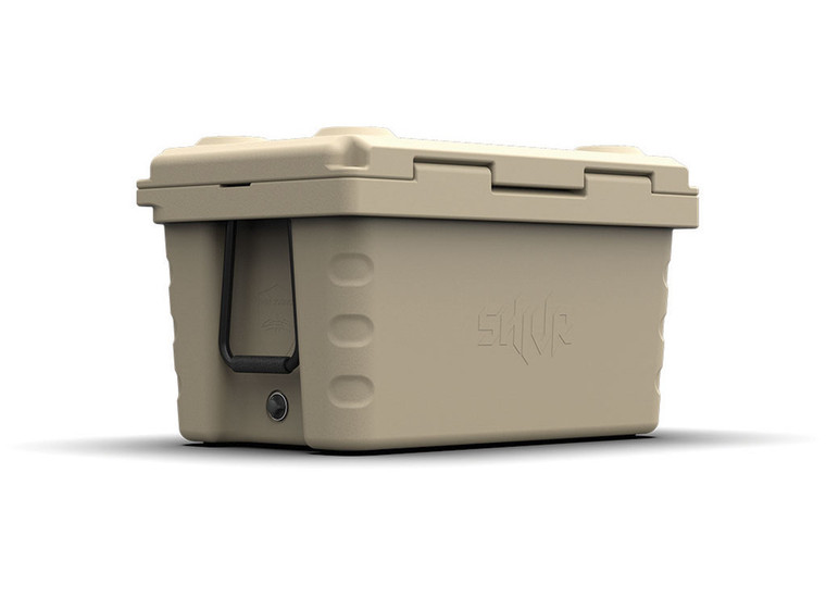 Wet Sounds - Tan 58 Qt Cooler W/ Built In Lithium Battery & Bluetooth Soundbar. - WSDSHIVR-55-TAN