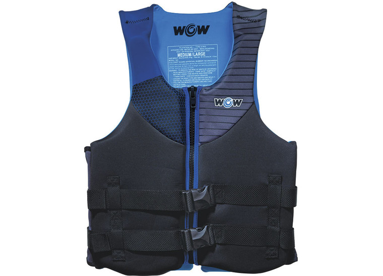WOW Watersports - Blue Dual Sized Evoprene Pfd(xxl/xxxl) - WOW23-WLV-4825