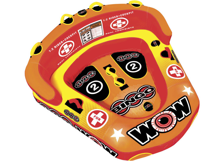 WOW Watersports - Towable Bingo 12 Person Cockpit - WOW14-1060