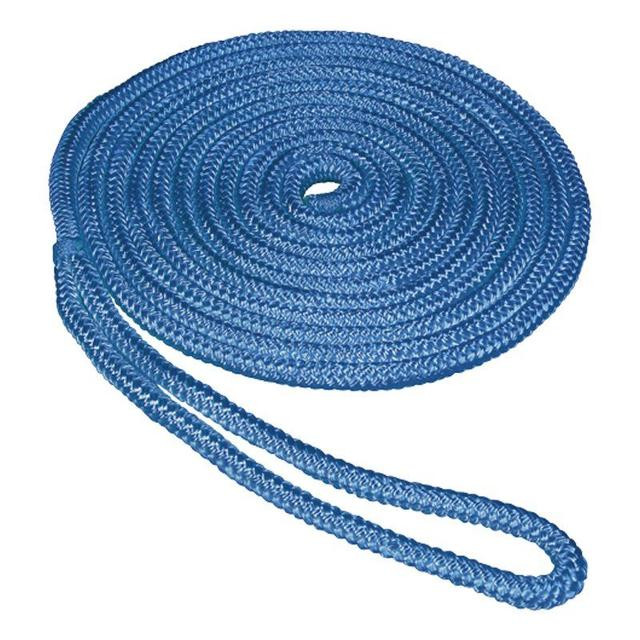 Seasense - Dock Line Nyl Dbl/brd 3/8"x20' - Blue - 50013077