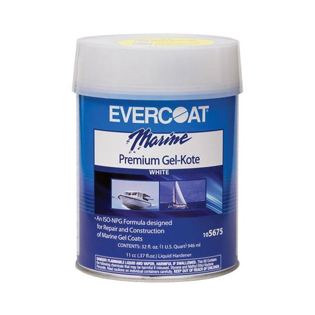Evercoat - Gel Kote - White - Quart - 105675