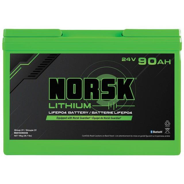 Norsk - 24v 90ah Lifepo4 Gdn - B24090G