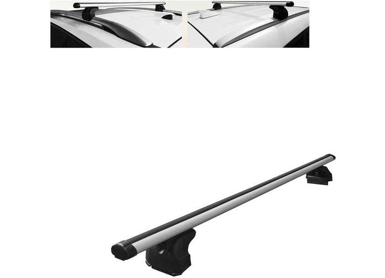 Blackhorse Off Road - Universal Traveler Cross Bar Silver - TR-49SI