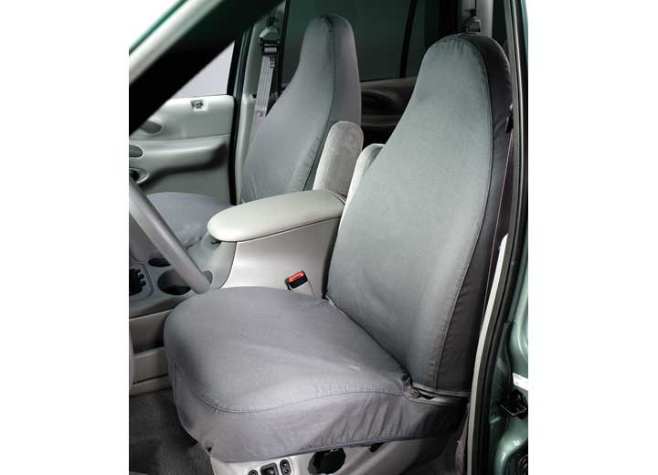 Covercraft Industries - 0405 Ram 15003500 Reg/ext 40/20/40split Bench W/adj Hdrsts W/fold Down Covered Console - SS3358PCGY