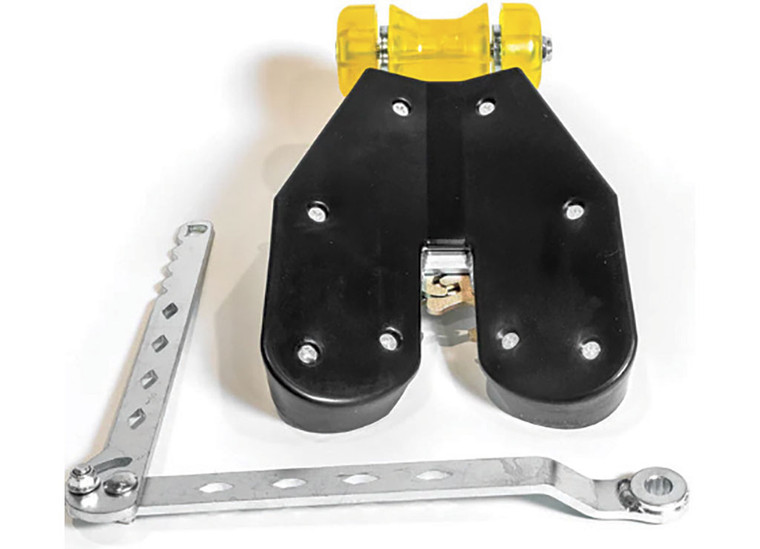 Drotto - Drotto Catchnrelease Boat Latch With Bow Roller Zinc - XD375Z
