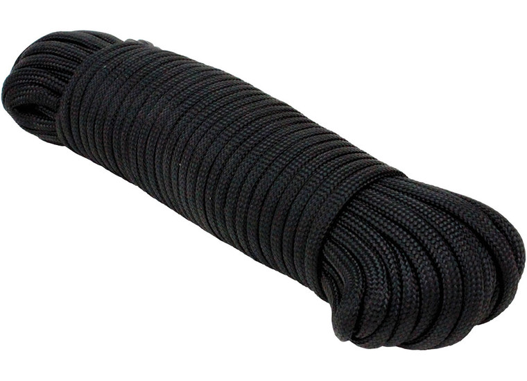 Extreme Max - Paracord 5/32x50' Black - 3008.0454