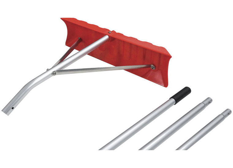 Extreme Max - Poly Roof Rake 16ft Reach With 23in Blade - 5600.3262