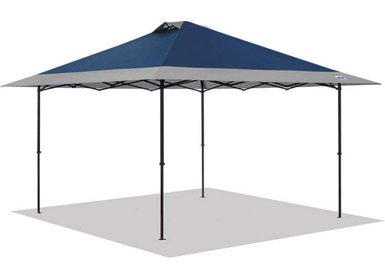 E-Z Up - Spectator Oneup 13ft Shelter N.blue Top C.gray Frame - SCCG13NB