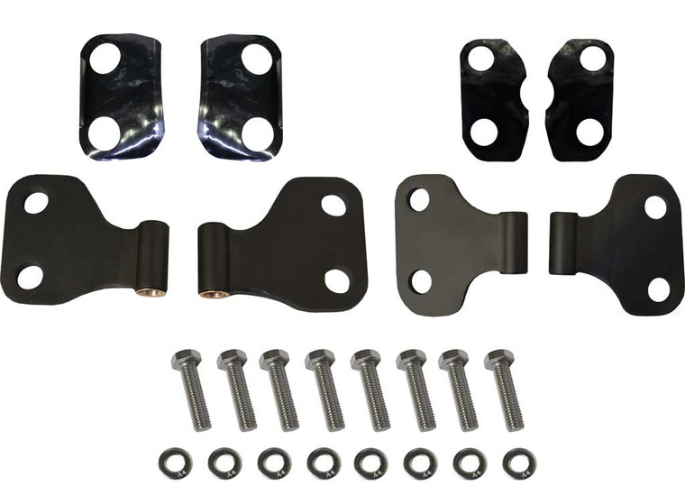 Kentrol - Fishbone Offroad - 18c Wrangler 2dr Body Hinge Set Black - 80728
