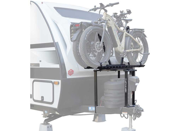 Let's Go Aero - Jacke Two Ebike Aframe Mount Carrier - B02769
