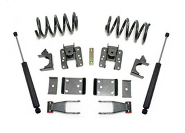Maxtrac Suspension - 0713 Silv/sierra 1500(single)2/4wd 2/4in Lowering Kit/flip Kit/rear Shocks(coil) - K331324-6