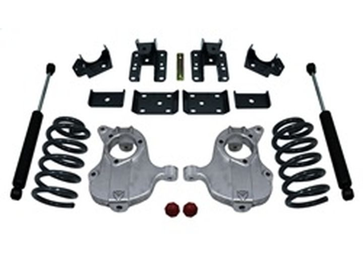 Maxtrac Suspension - 4/6in Lowering Kit Wmaxtrac Shocks 2016 + Gm 1500 2wd - KA331546-8