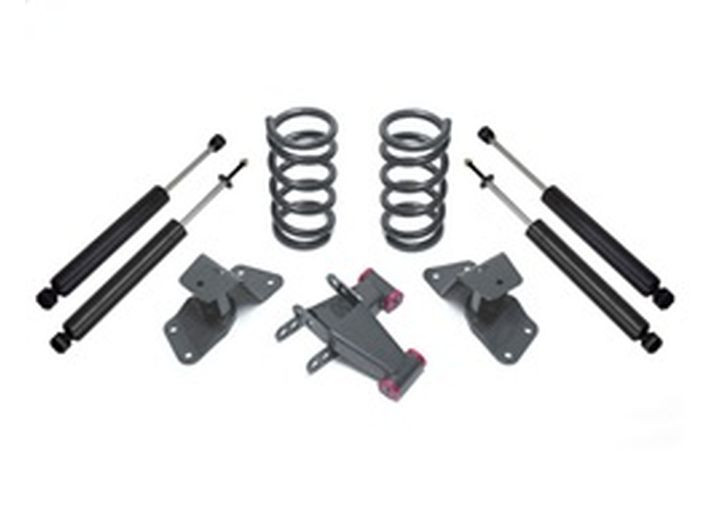Maxtrac Suspension - 9906 Silverado/sierra 1500(excl Crew)v6 2wd 2/4in Lowering Kit W/shocks - K330924-6