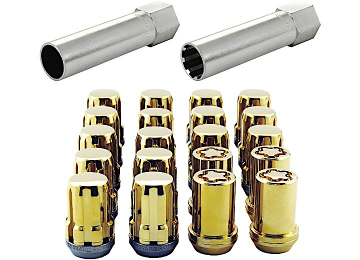 McGard - Tuner/splinedrive Install Kit 5 Lug M12x1.25 Cone Seat W/whl Lks13/16 Hex1.2 - 65554GDC