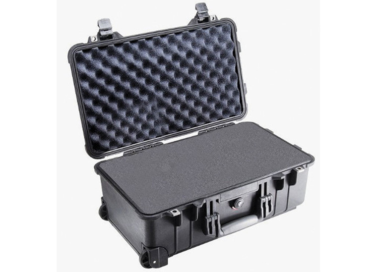 Pelican - 1510 Protector Carryon Case; Wl/with Foam; Black - 1510-000-110