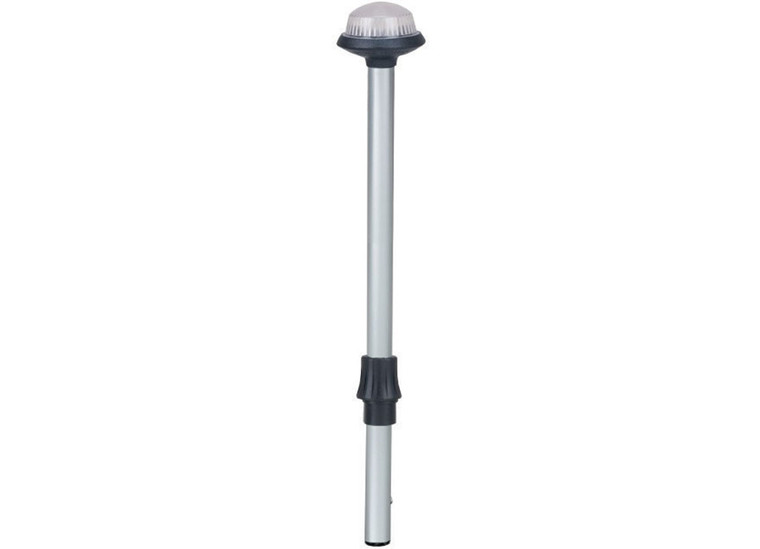 Perko - Light Pole 48in All Around Lightfrosted Globe 1460 Dp6 Chr - 1460DP6CHR