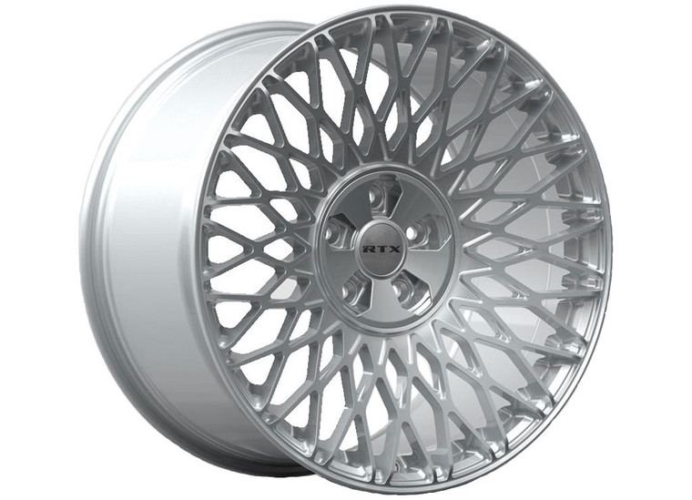 RTX Wheels - Mesh 19x8.5 5x112/114.3 Et40 Cb73.1 Hyper Silver - 83406