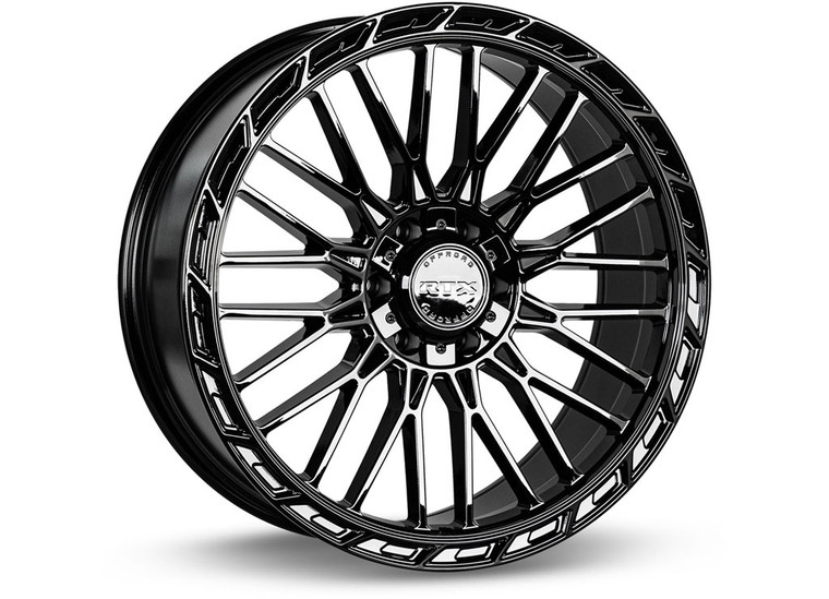 RTX Wheels - Vice 22x9 6x135/139.7 Et18 Cb106.1 Gloss Black - 83473