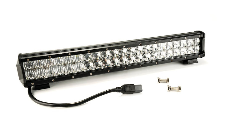 Southern Truck - 20in Led Lightbar Strchrome Seriesdbl Rowcombo Flood/beam 120w Adj Base Mount - 72021