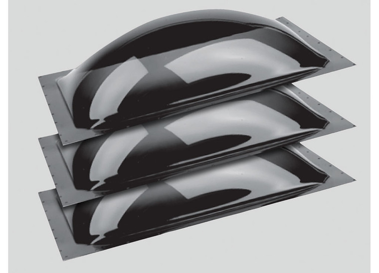 Specialty Rec - 14 X 22 Skylight Smoke (3 Pack) - SP1422S