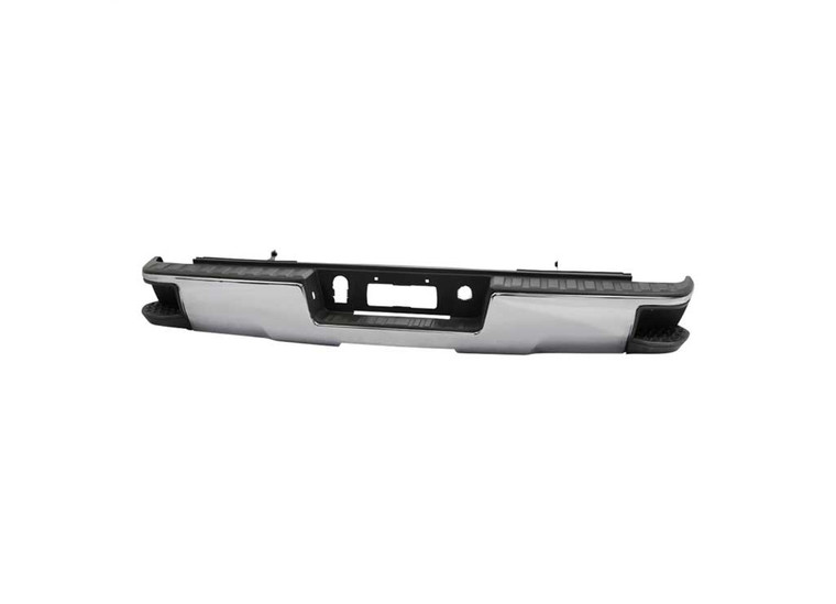 Spyder Automotive - 1418 Silverado/sierra 1500 (ex Park Assist Sensor Holes) Rear Steel Bumper Chro - 9048852