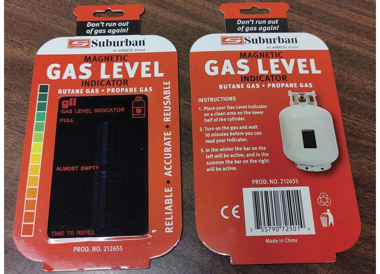 Suburban RV - Magnetic Propane Tank Gas Level Indicator Gauge (10 Pk) - 521494