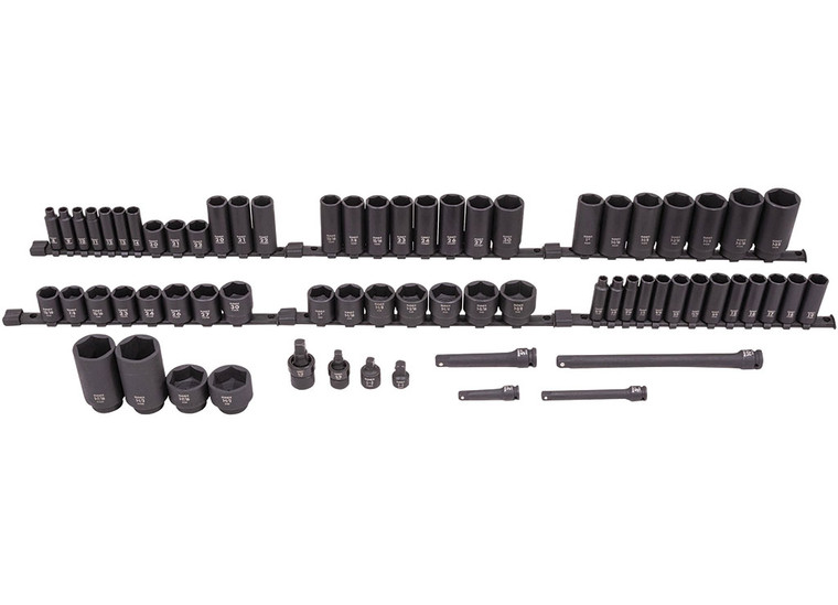 Sunex - 68 Piece Mixed Dr Master Impact Socket Set - 1068