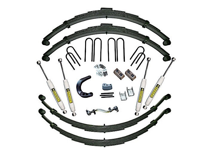 Superlift - 19731987 Chevy K10/gmc K15 4wd 4in Lift Kit Rear Block Kit W/superlift Shocks - K428