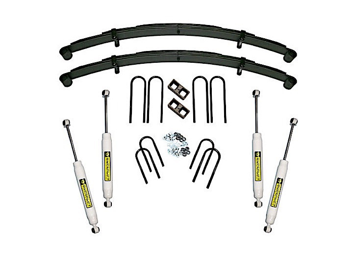 Superlift - 7391 Blazer/jimmy/suburban 1/2 Ton Solid Axle 4wd 2.5in Lift Kit Rear Block Kit W/superlift Shocks - K414