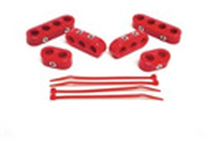 Taylor Wire - Vertex - 78mm Separators Clamp Style Red - 42720