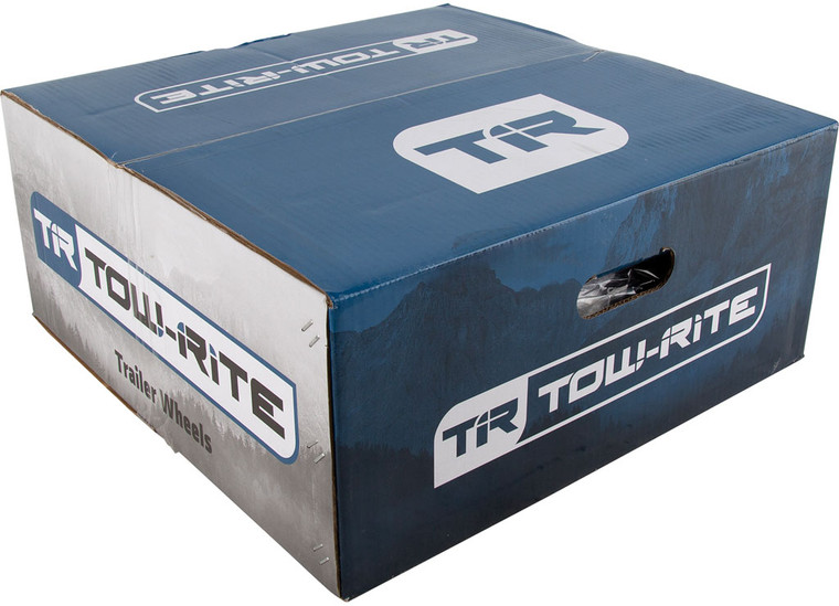 Tow-Rite - 15inx6in Machined Alloy Rim Bp 65.5 Et 0 Cb 4.25 2830 Lbs - A011566