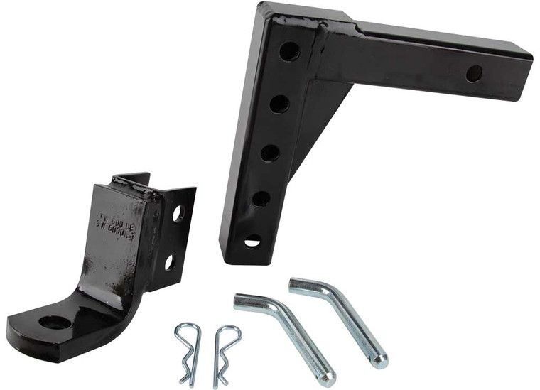 Tow-Rite - Adjustable Ball Mount 11 3/4in 11in Drop 93/4in Rise 6000 Lbs - MXV7001