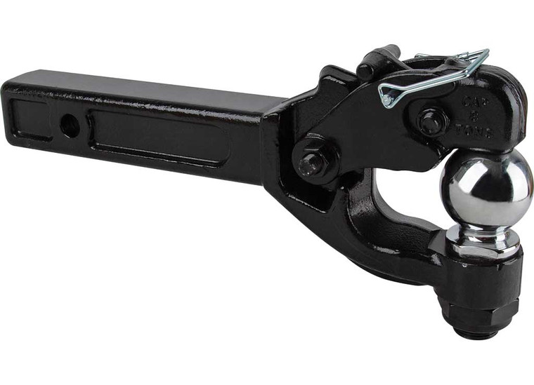 Tow-Rite - Ball Mount With Pintle Hook 25/16in 10000 Lbs - MXV2102