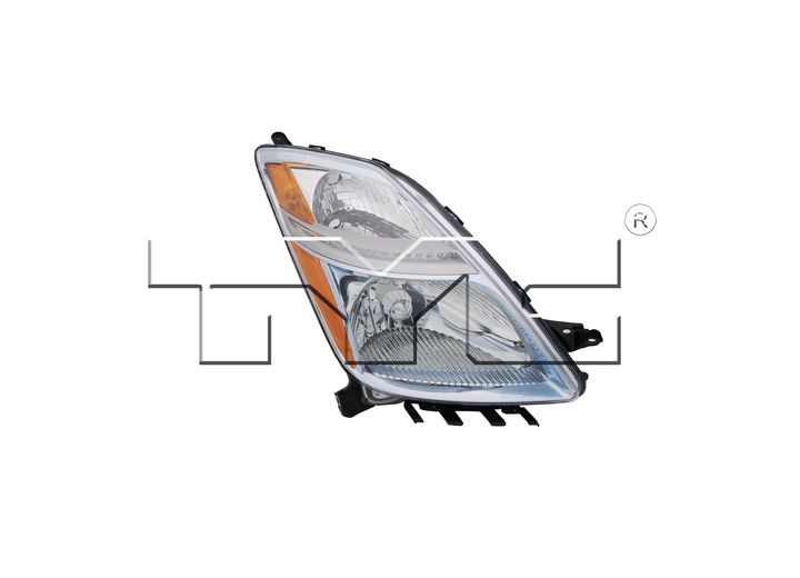 TYC - Capa 0609 Ty Prus (hlgn; Fr 1105) Headlamp Assy Rh - 20-6875-01-9