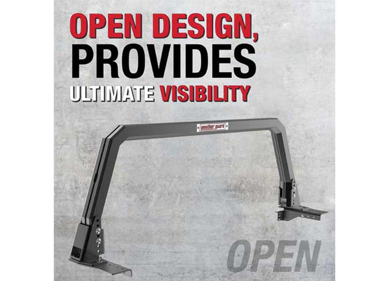 Weather Guard - Open Frame Aluminum Headache Rack - 11902-52-01