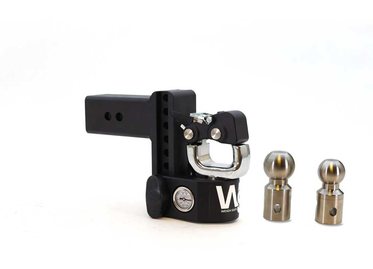 Weigh Safe - Steel Weigh Safe 6in Drop 3in Shank With Pintle And No Tow Balls - SWS6-3-PA