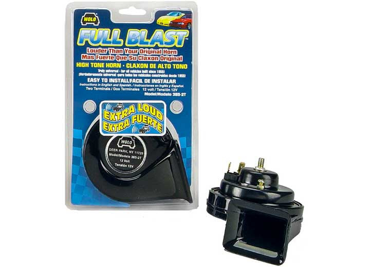Wolo - Full Blastextra Loud High Toneuniversal Replacement Horn 2 Terminal - 385-2T