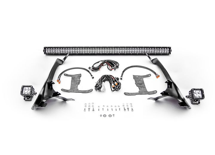 Zroadz - 1822 Wrangler Jl(excl Mojave Edition) Front Roof Mount Kit - Z374831-KIT2