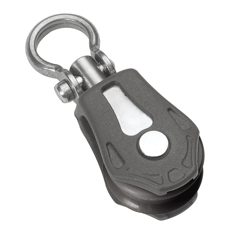 Barton Marine Size 0 20mm Plain Bearing Pulley Block Single Swivel - N00130