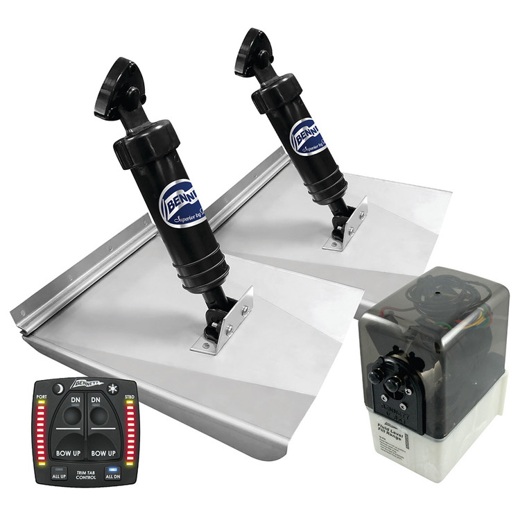 Bennett Marine M120 Sport Tab System w/One Box Indication - M120OBI
