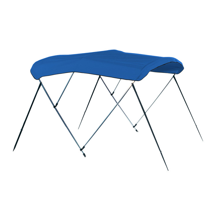Carver 3 Bow 4681U Bimini Top with Boot - Pacific Blue Acrylic - A4681UB-04