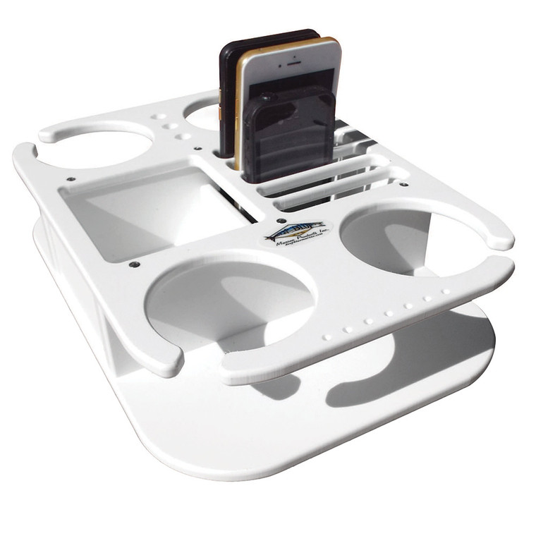 Deep Blue Marine Phone/Drink Holder w/Suction Cups - BH-4CELL