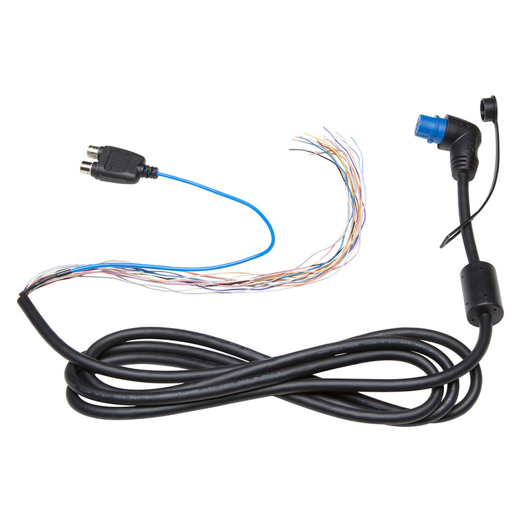 Garmin Right Angle NMEA 0183 w/Audio Cable - 7' - 010-12390-21