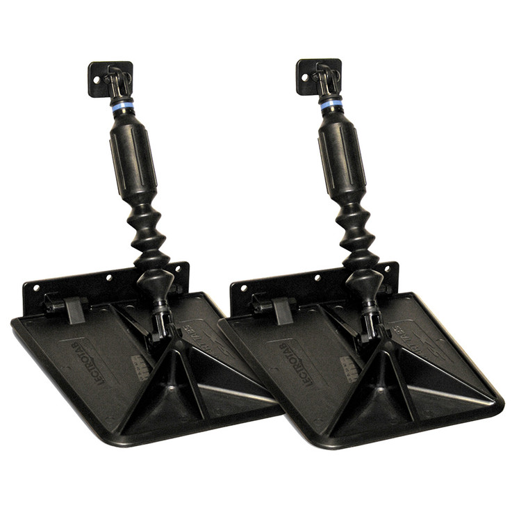 Smart Tab SX Trim Tabs by Lectrotab f/13'-15&rsquo; Boat w/30 - 40HP - Black - SX9510-30
