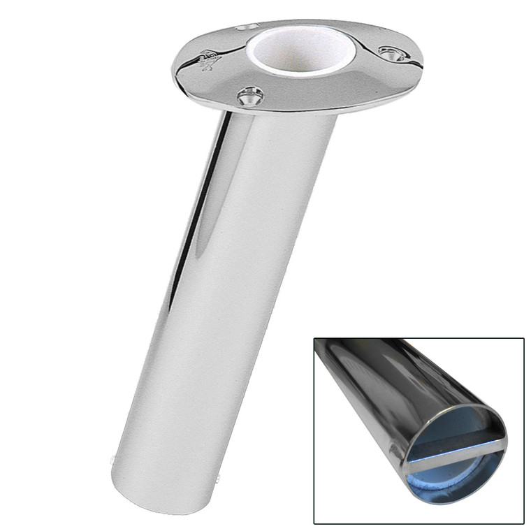Lee's 15&deg; Stainless Steel Bar Pin Rod Holder - 2" O.D. - RH529HS/XS