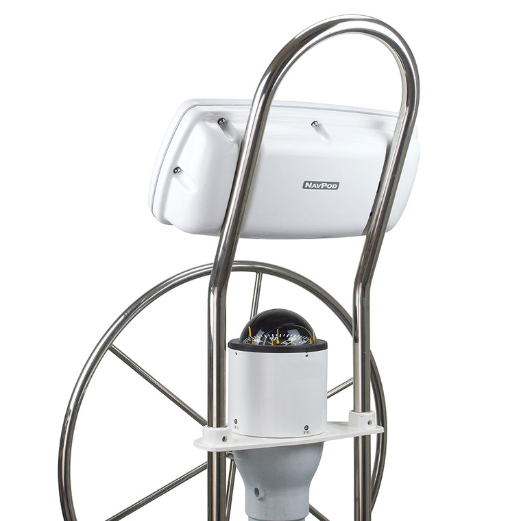 NavPod SystemPod Precut f/Simrad NSS9 evo3 B&amp;G Zeus3 9 &amp; Space f/12&Prime; Wide Guard - GP2040-34