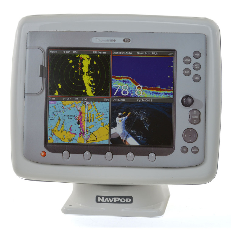 NavPod PP5061 PowerPod Precut f/Grand Prix Series f/Raymarine C120 & E120 Dash Mount - PP5061