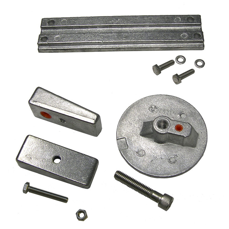 Performance Metals Mercury Verado 4 &amp; Optimax Complete Anode Kit - Aluminum - 10202A
